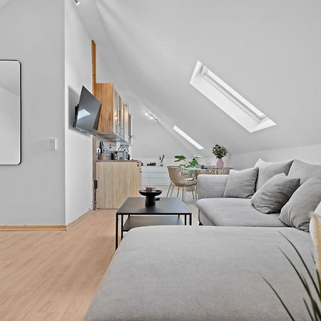 Stilvolle Wohnung: Private Dachterrasse - Zentral Аугсбург Экстерьер фото